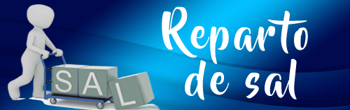 Reparto de sal Reparto de sal